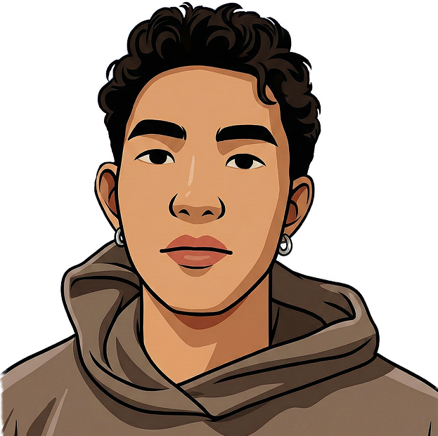 Profile cartoon headshot